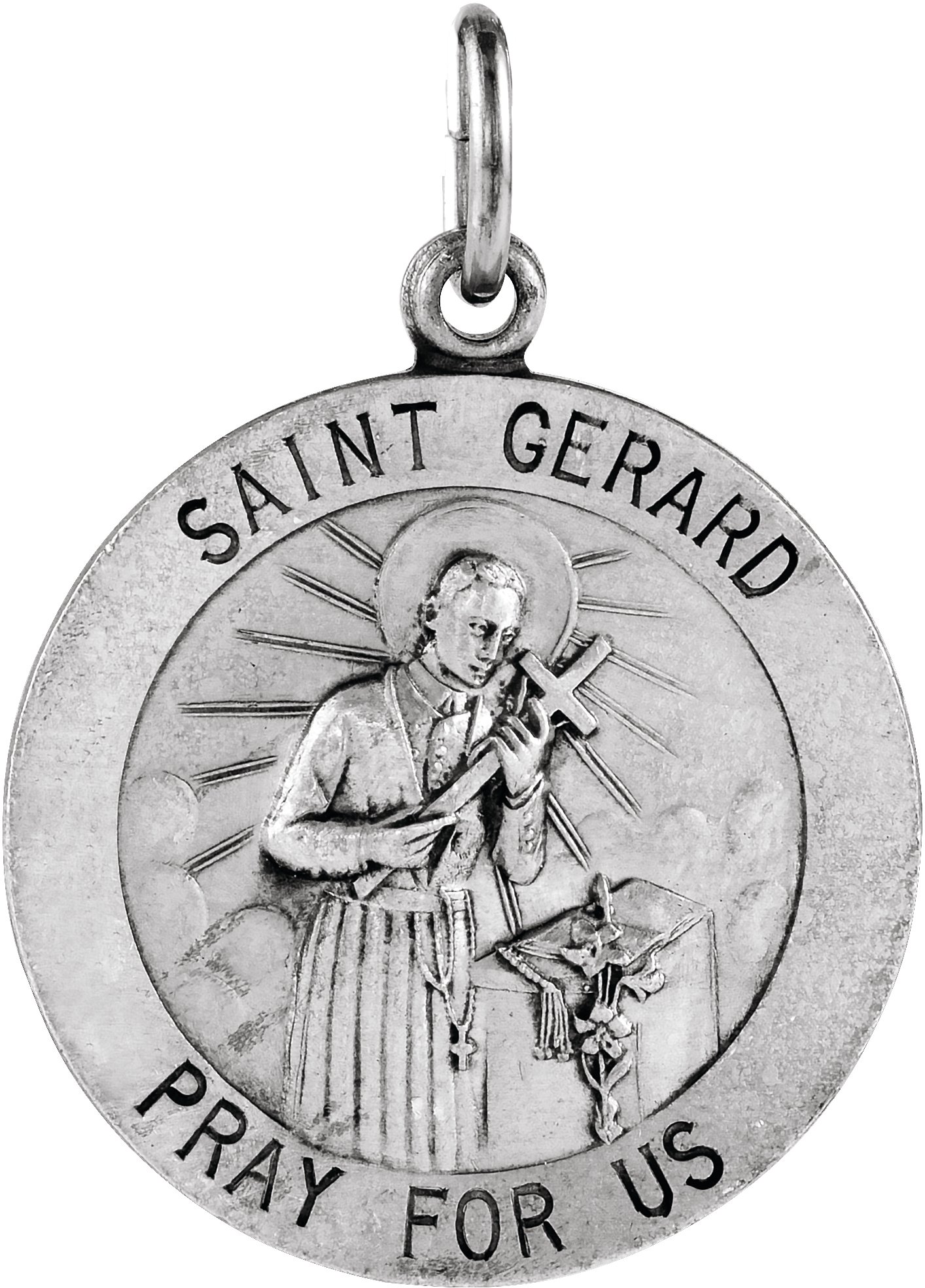 St. Gerard Medal Necklace or Pendant