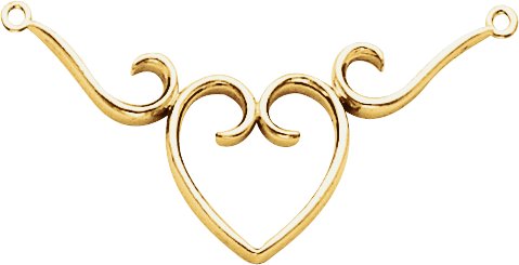 Heart Necklace Center