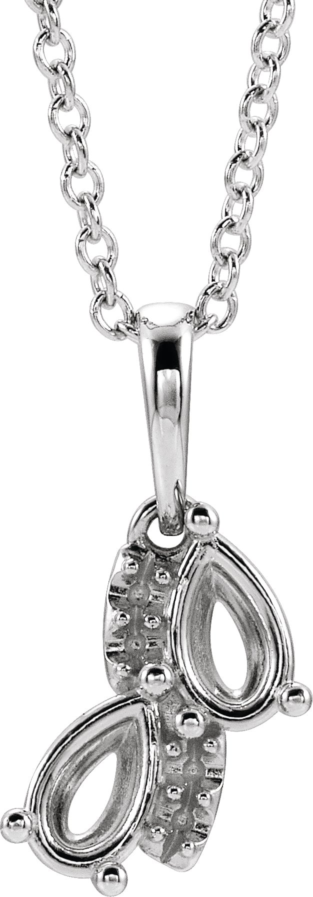 Accented Family Necklace or Pendant