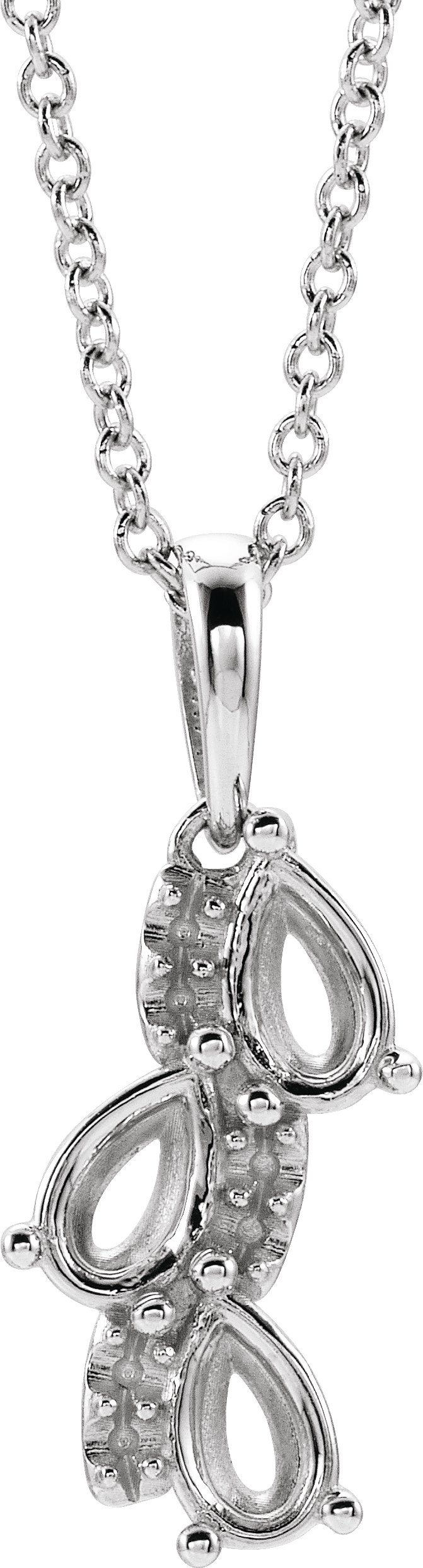 Accented Family Necklace or Pendant