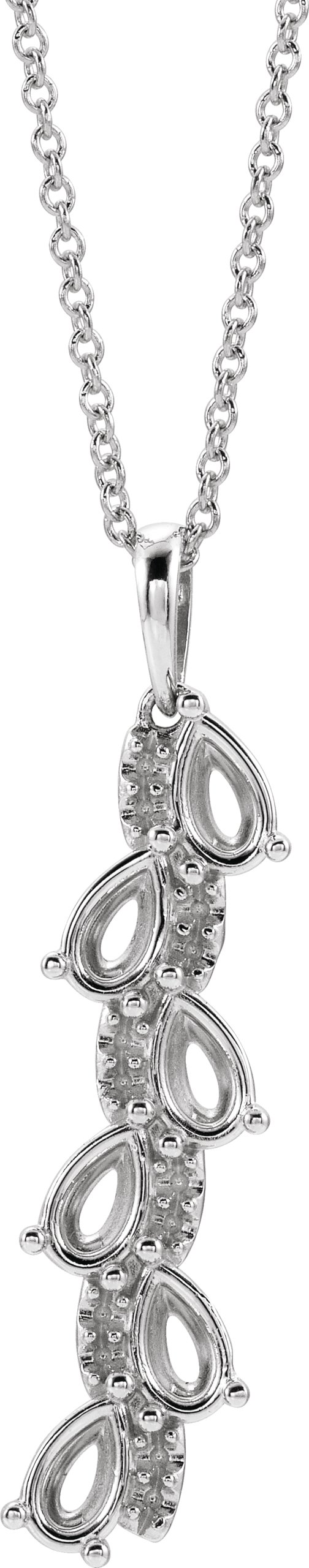 Accented Family Necklace or Pendant