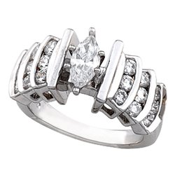Cathedral Engagement Ring alebo Band Mounting