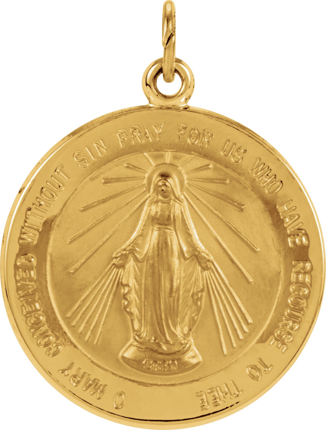 Miraculous Medal Necklace or Pendant