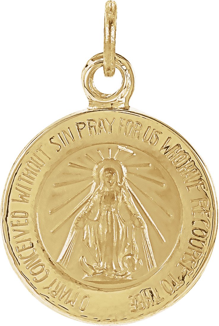 Miraculous Medal Necklace or Pendant