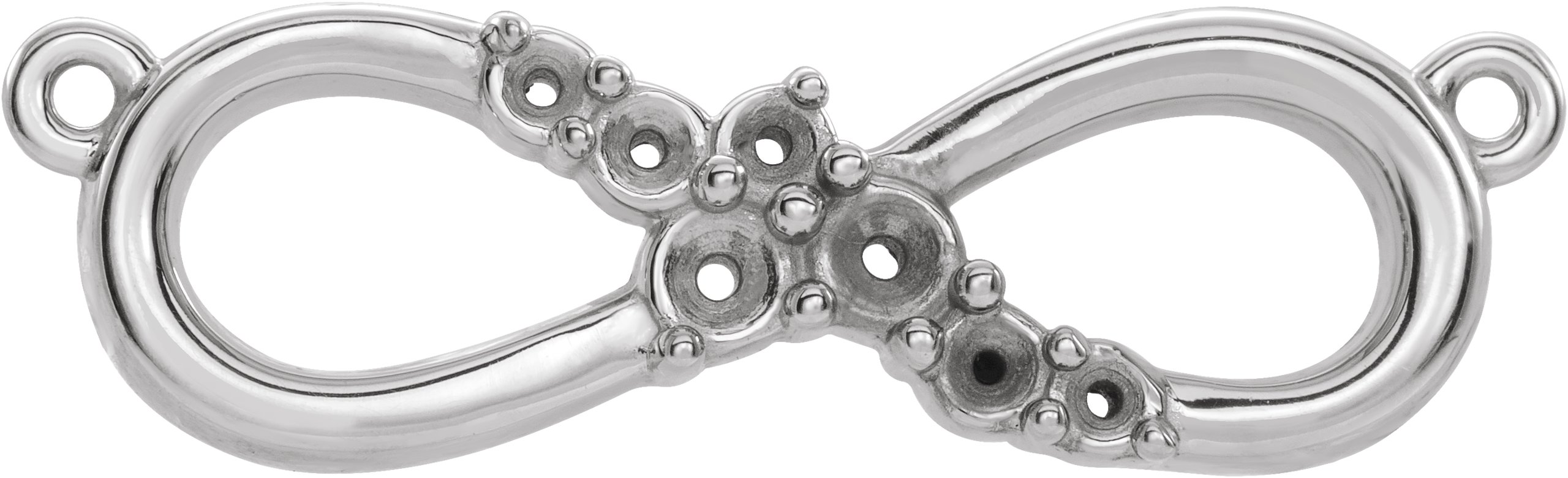Accented Infinity-Inspired Necklace or Center