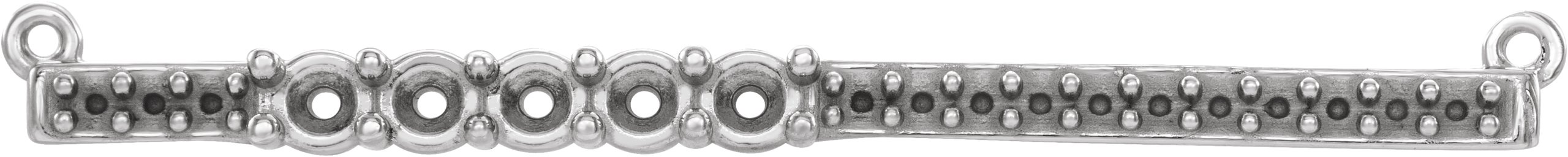 Accented Family Bar Necklace or Center