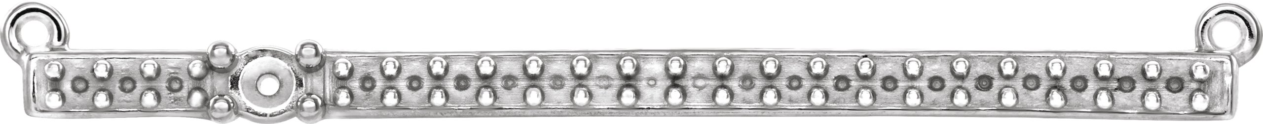 Accented Family Bar Necklace or Center