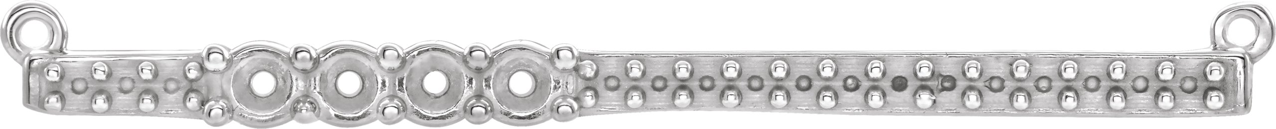 Accented Family Bar Necklace or Center
