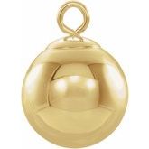 Gold Ball Dangle