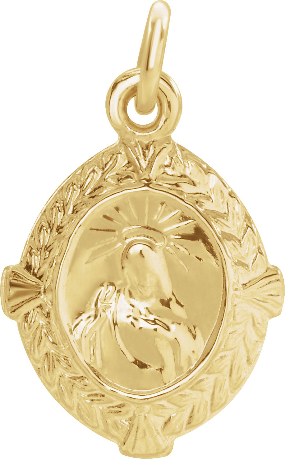 Sacred Heart of Jesus Medal 12 x 9mm Ref 155416