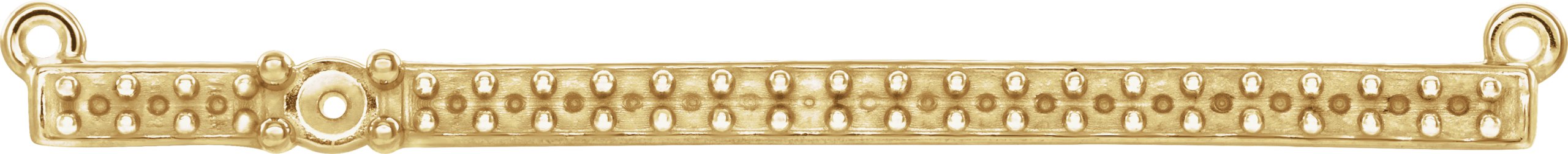 Accented Family Bar Necklace or Center