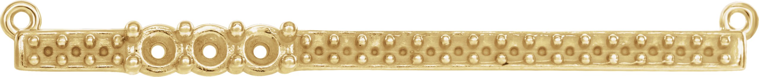 Accented Family Bar Necklace or Center
