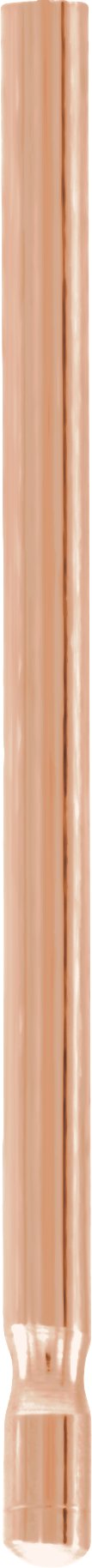 .026"x.445" Standard Friction Earring Post
