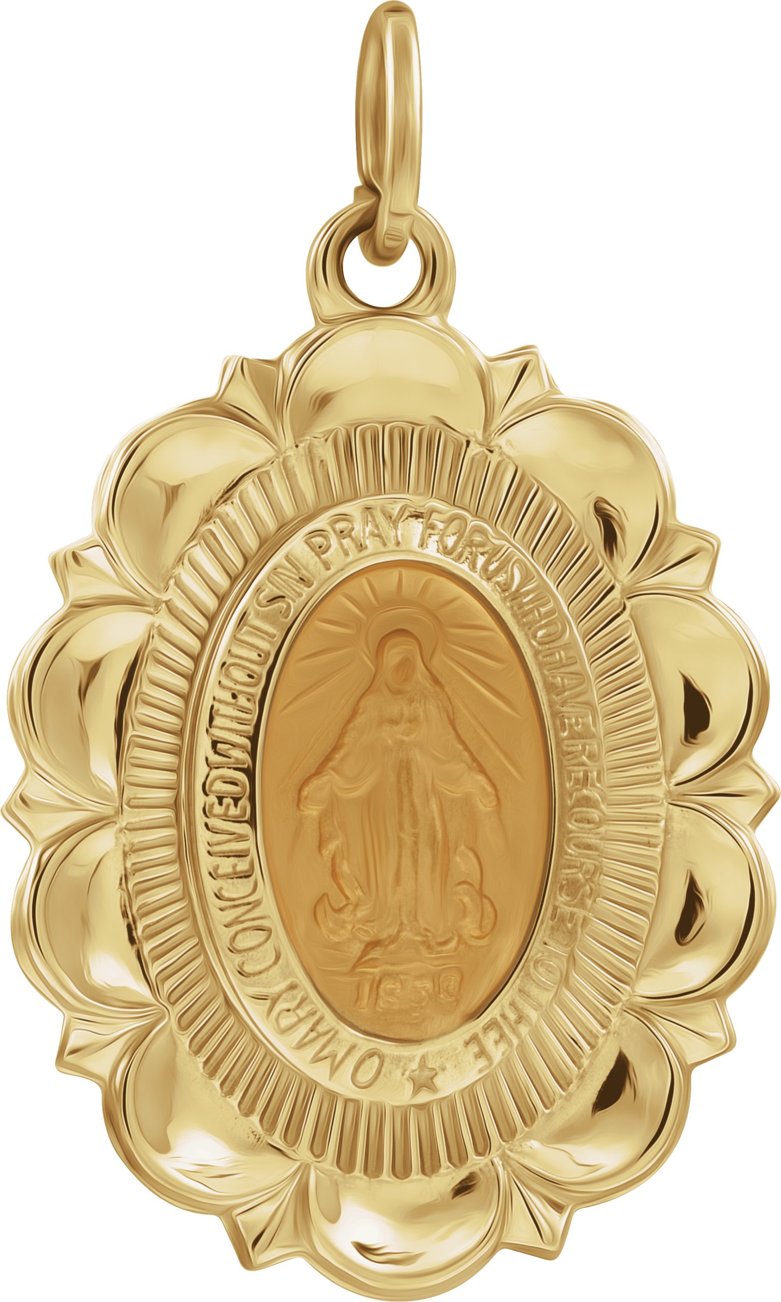 Miraculous Medal 22 x 16mm Ref 209522