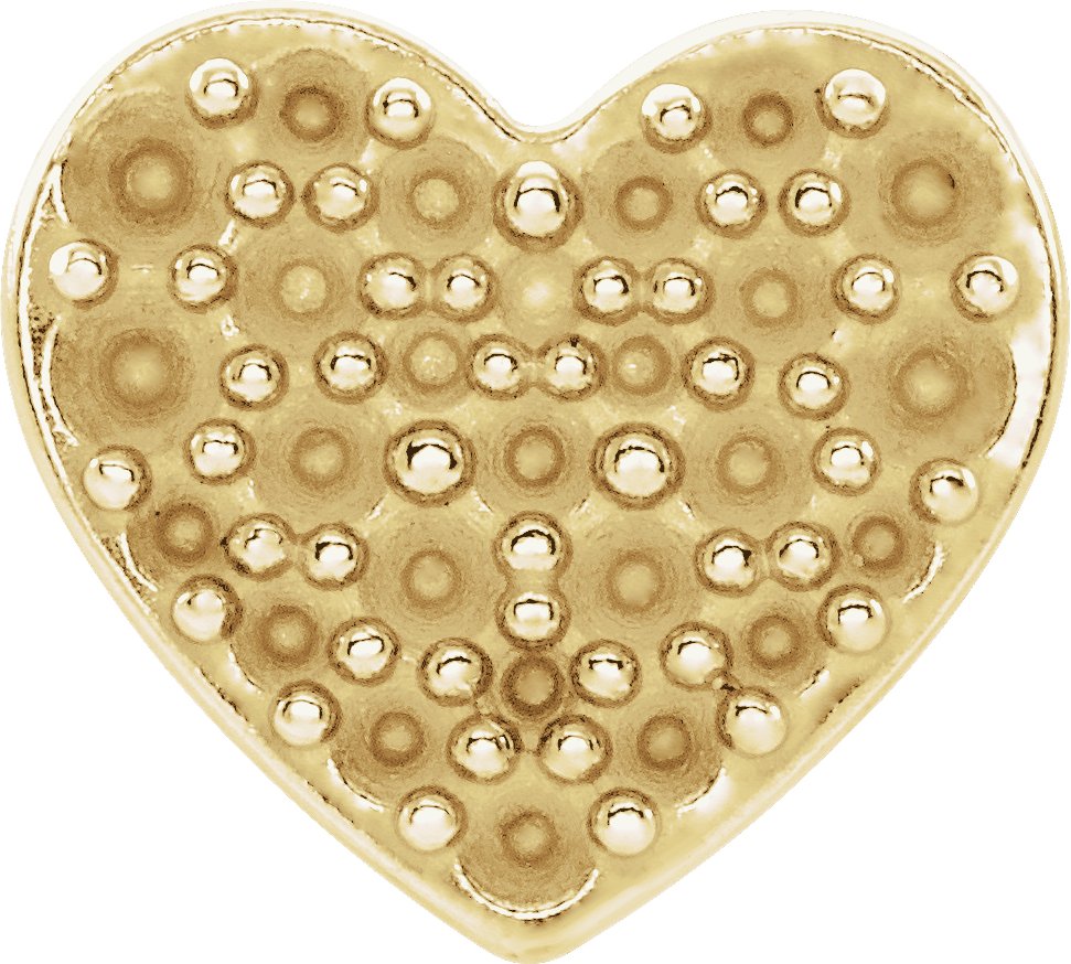 Pavé-Style Heart Trim