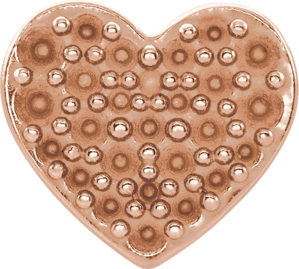 Pavé-Style Heart Trim
