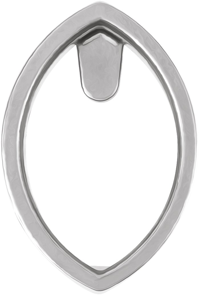 Marquise Bezel-Set Cabochon Earring Setting