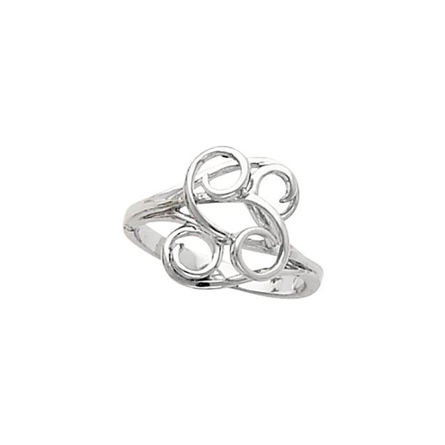 Sterling Silver Metal Fashion Ring