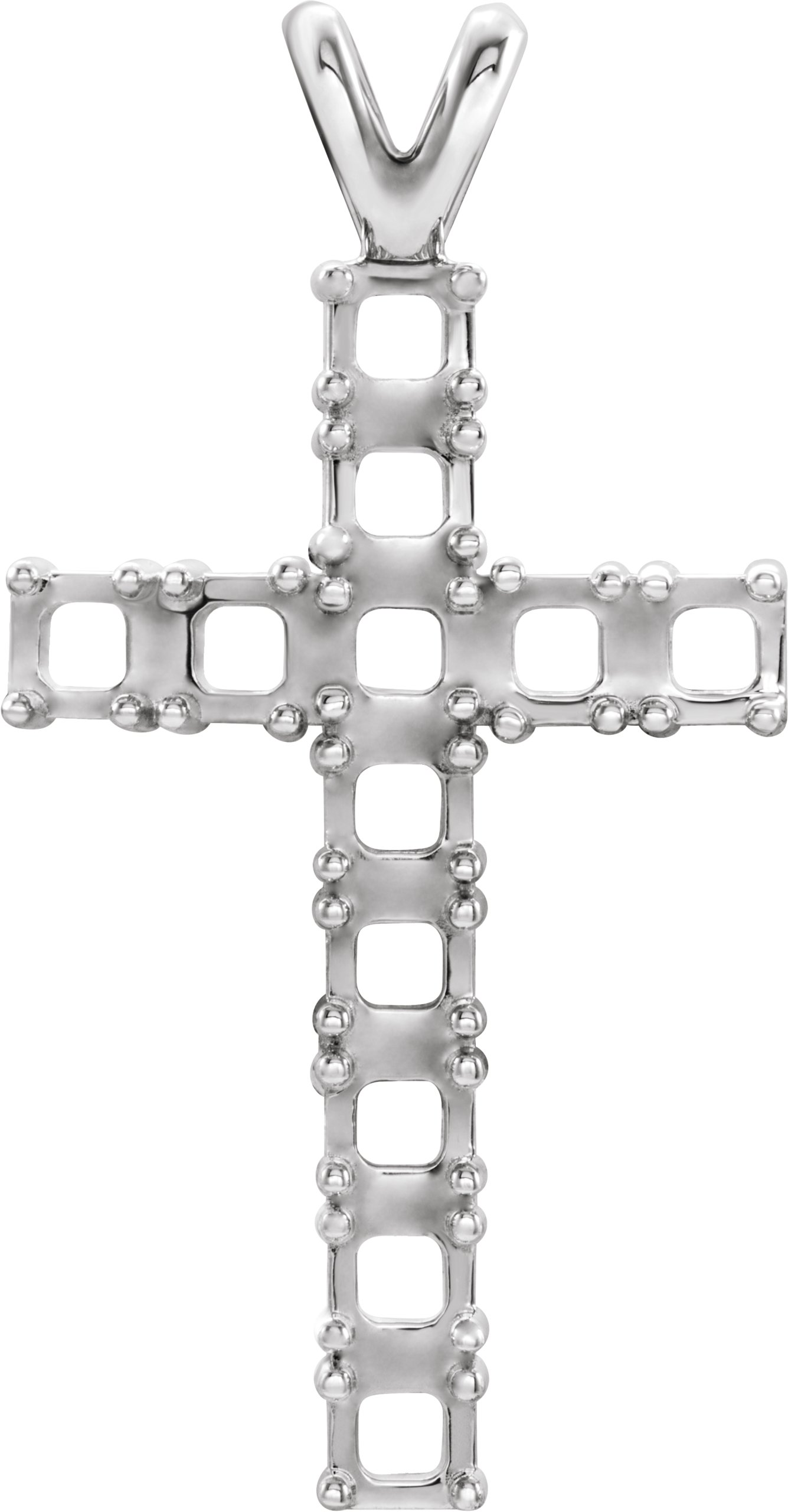 Accented Cross Pendant
