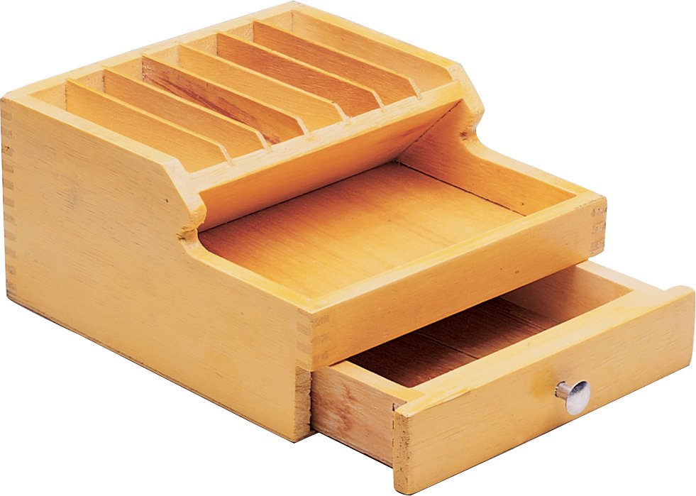 Wooden Pliers Rack with Drawer