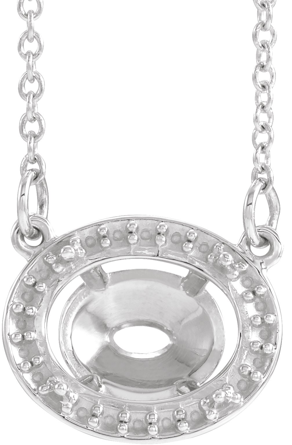 Halo-Style Necklace