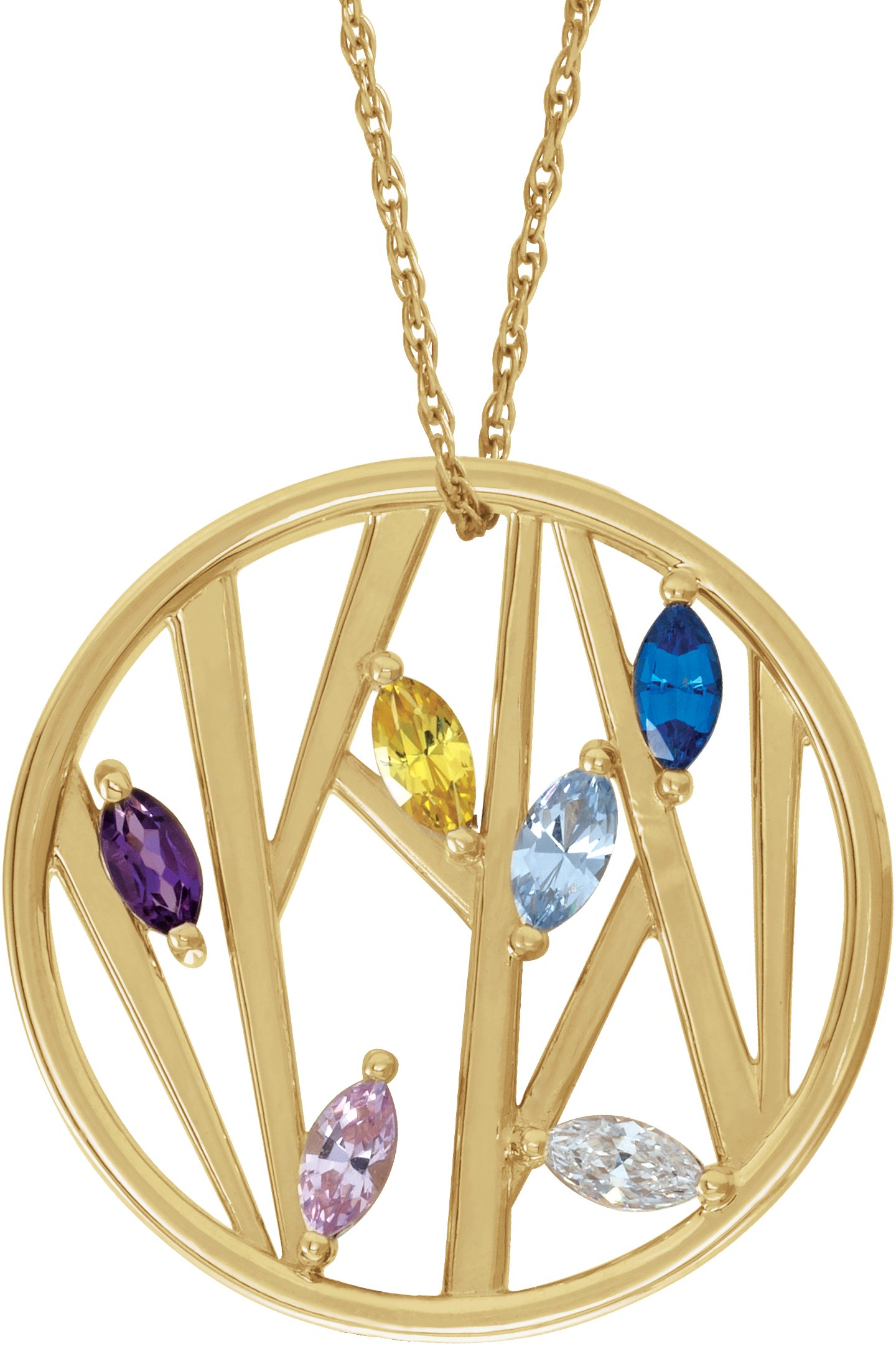 Collar o colgante familiar