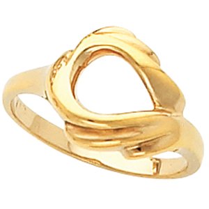 14K Yellow Freeform Ring