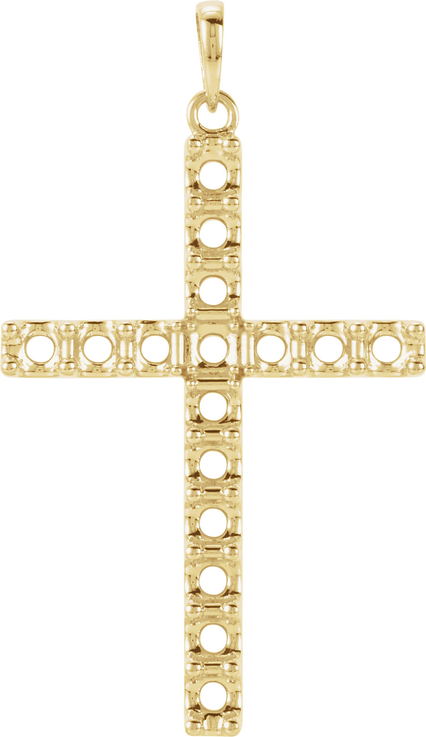 Accented Cross Necklace or Pendant