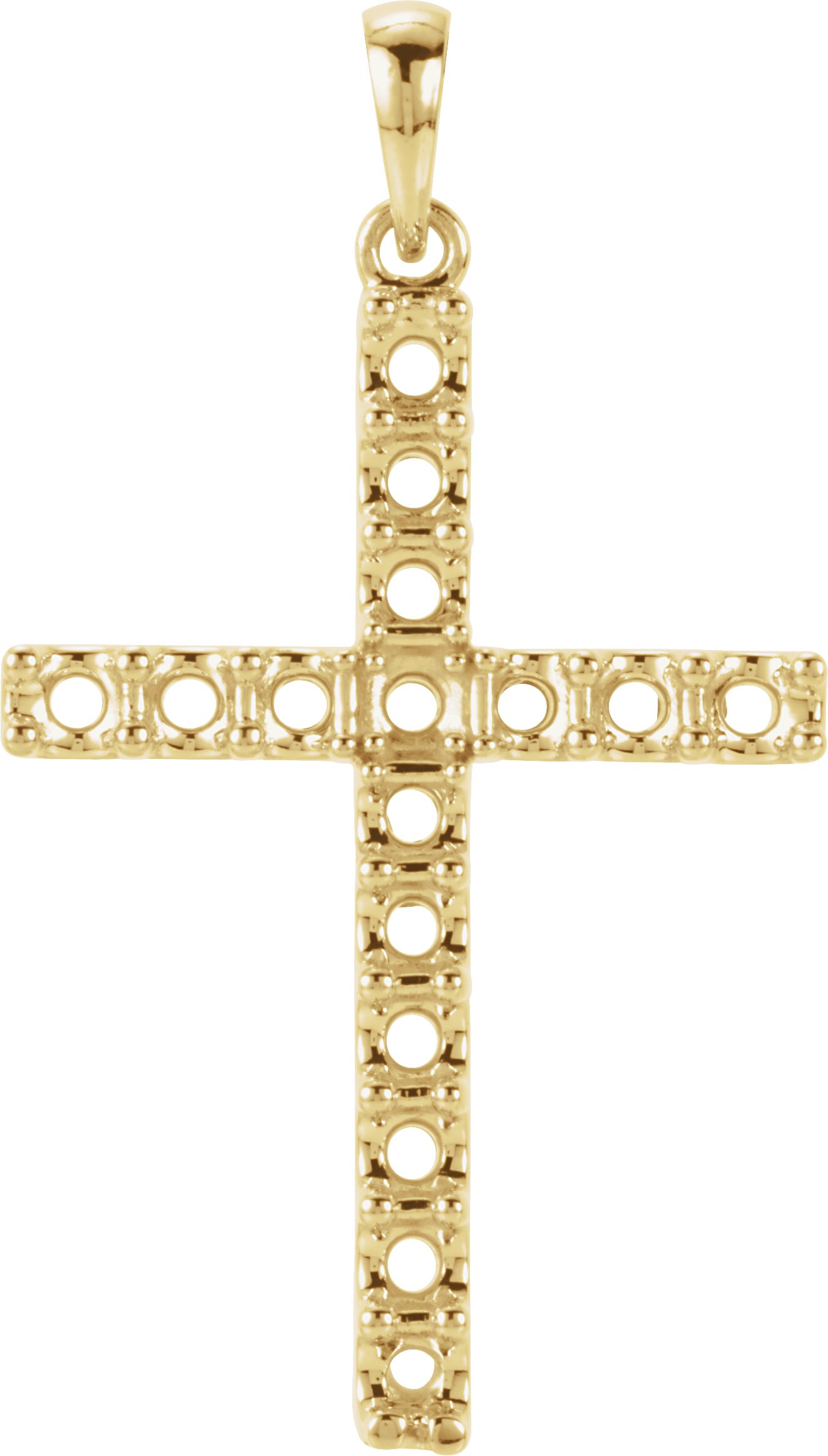 Accented Cross Necklace or Pendant