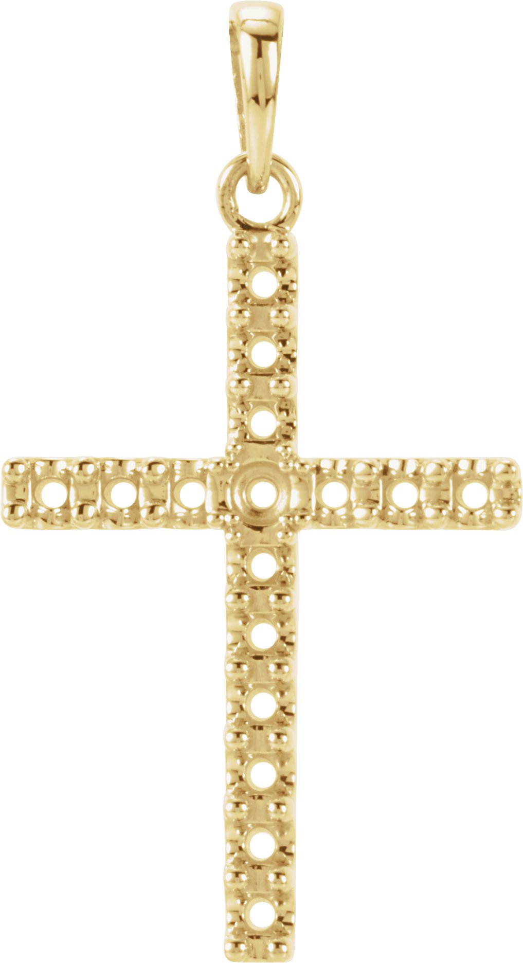 Accented Cross Necklace or Pendant