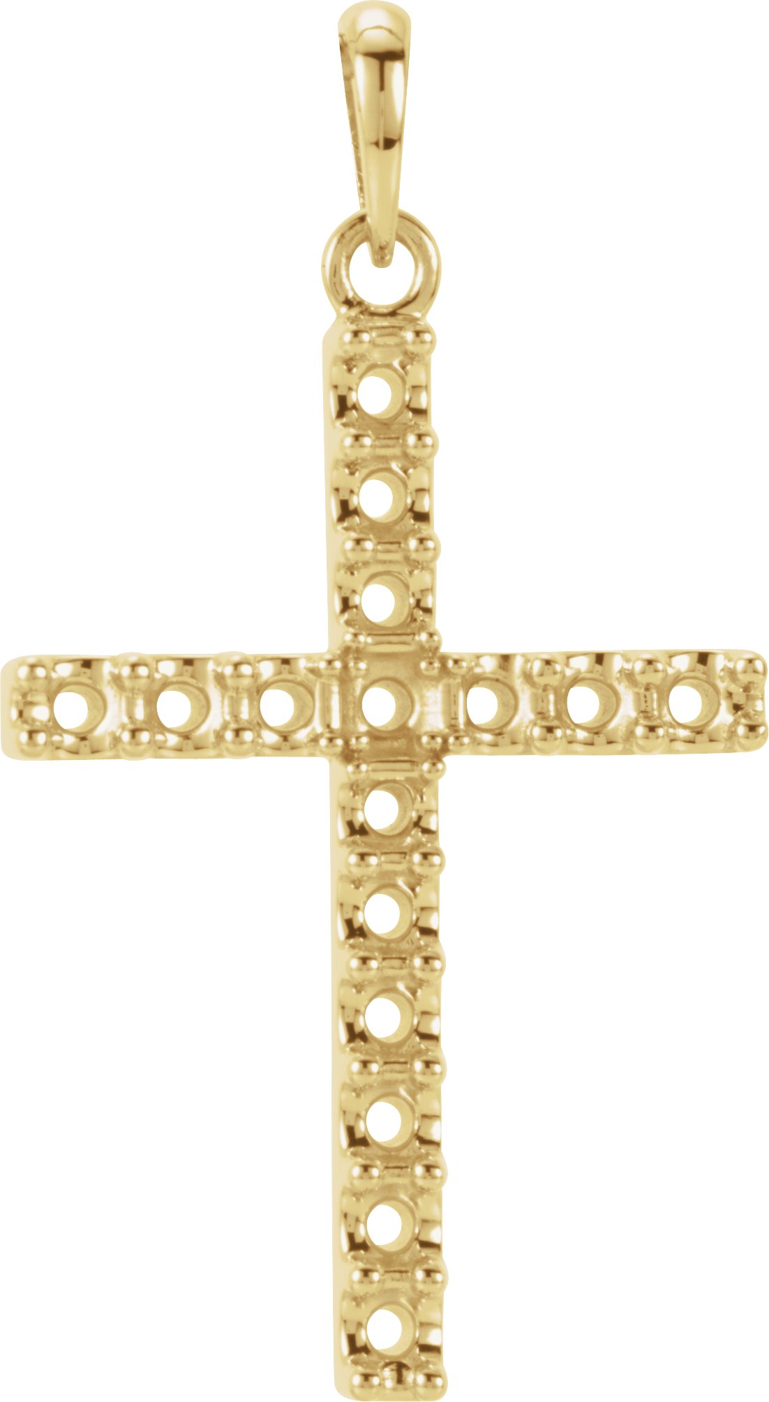 Accented Cross Necklace or Pendant
