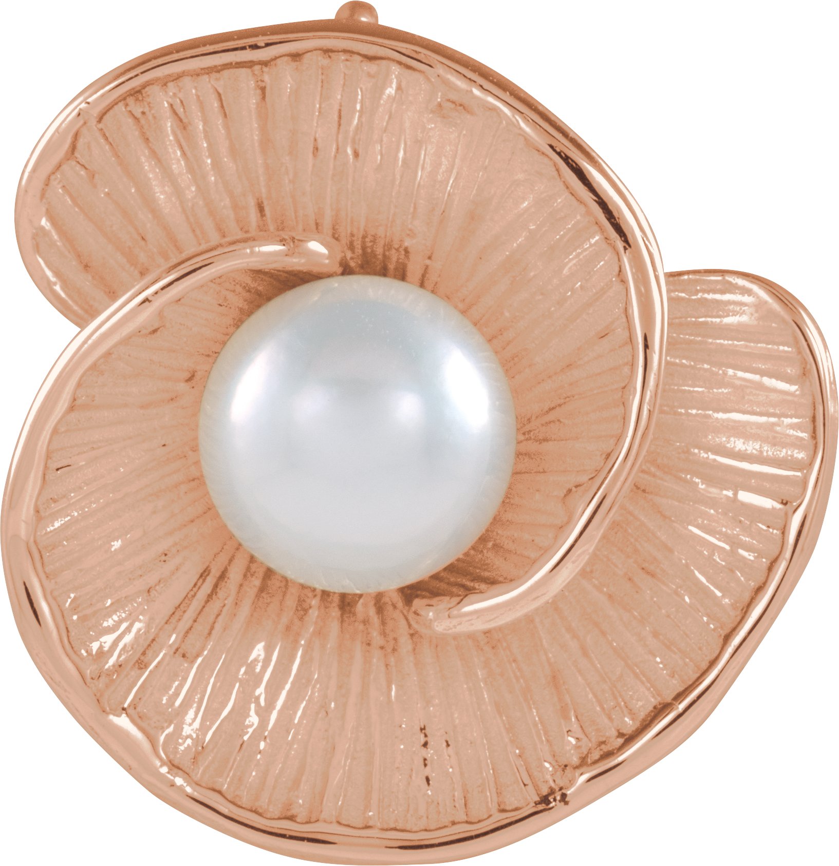 14K Rose Freshwater Cultured Pearl Pendant Ref. 15150653