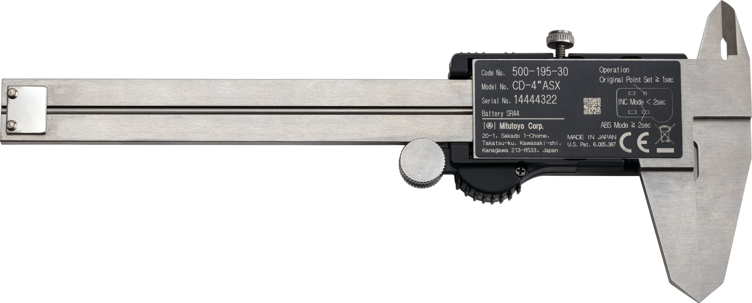 Mitutoyo Digimatic Caliper | Stuller