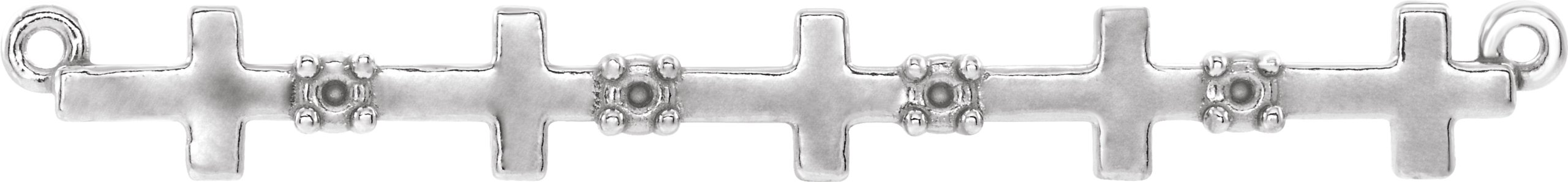 Cross Bar Necklace or Center