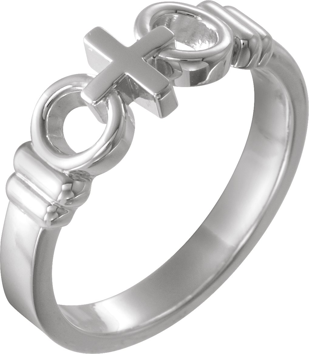 Sterling Silver Joined By Christ™ Ring