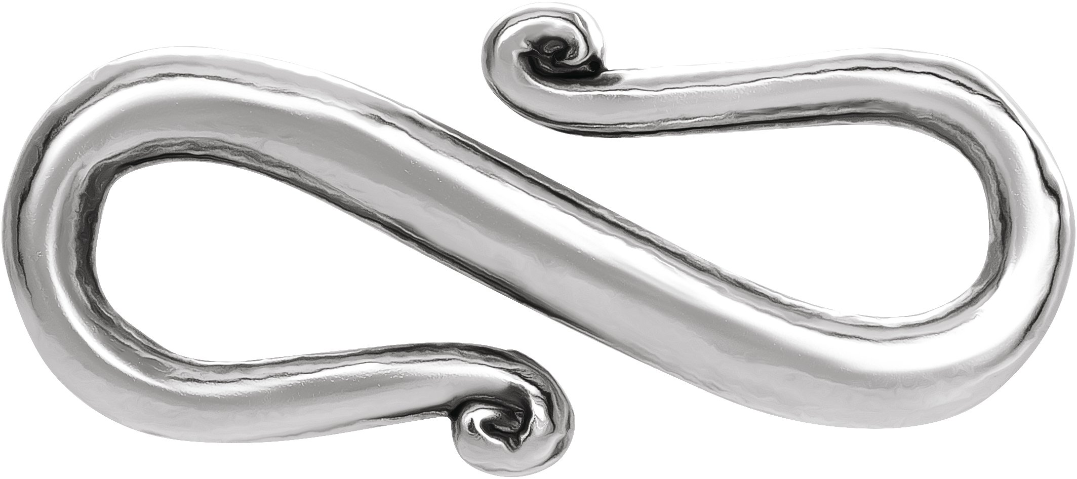 Sterling Silver Hook & Eye Clasp Set