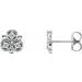 14K White 1/5 CTW Natural Diamond Earrings                       