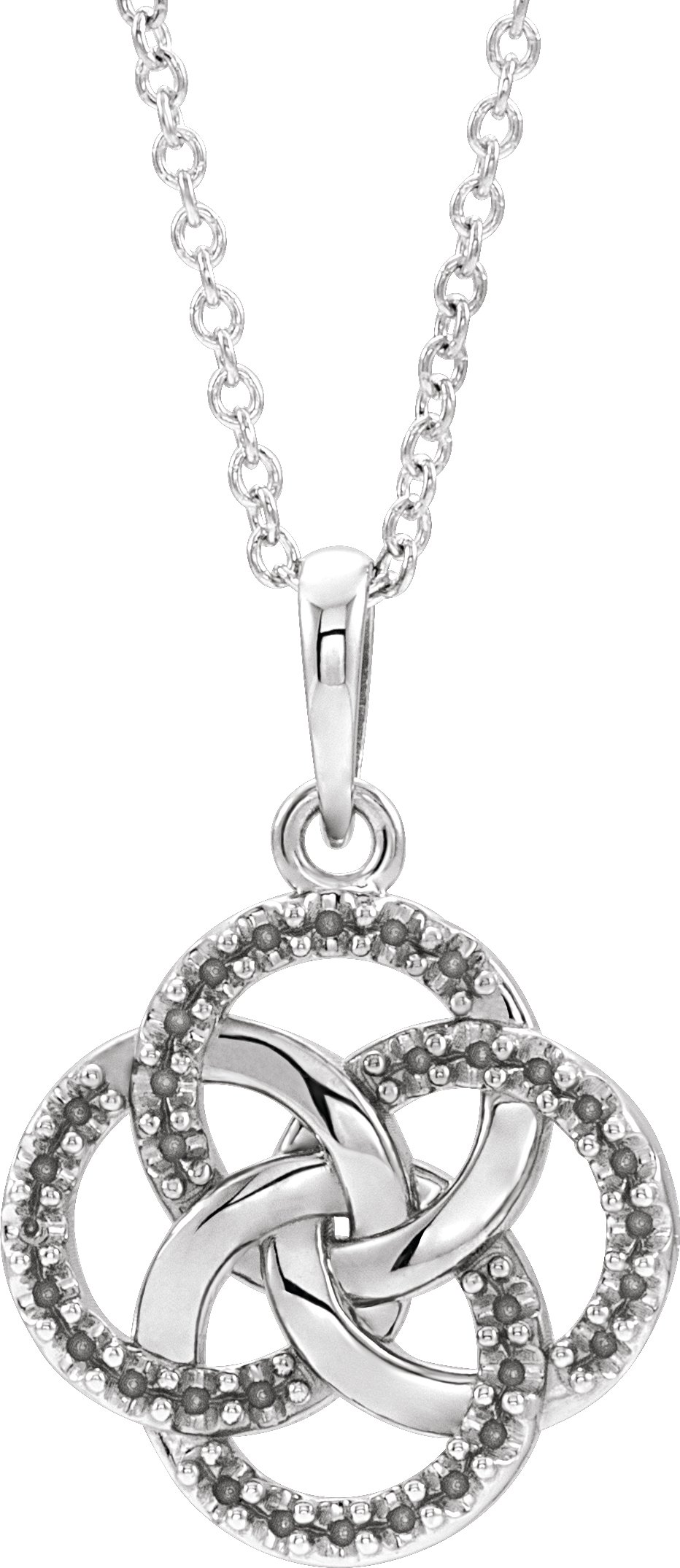 Five-Fold Celtic-Inspired Necklace or Pendant