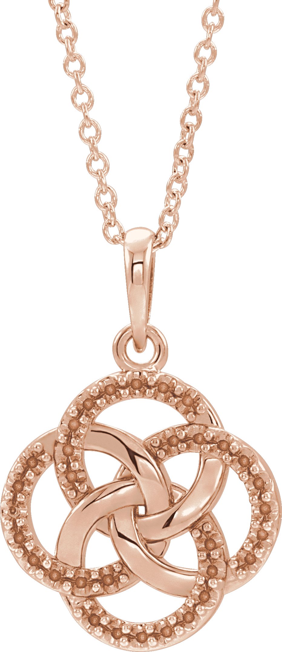 Five-Fold Celtic-Inspired Necklace or Pendant
