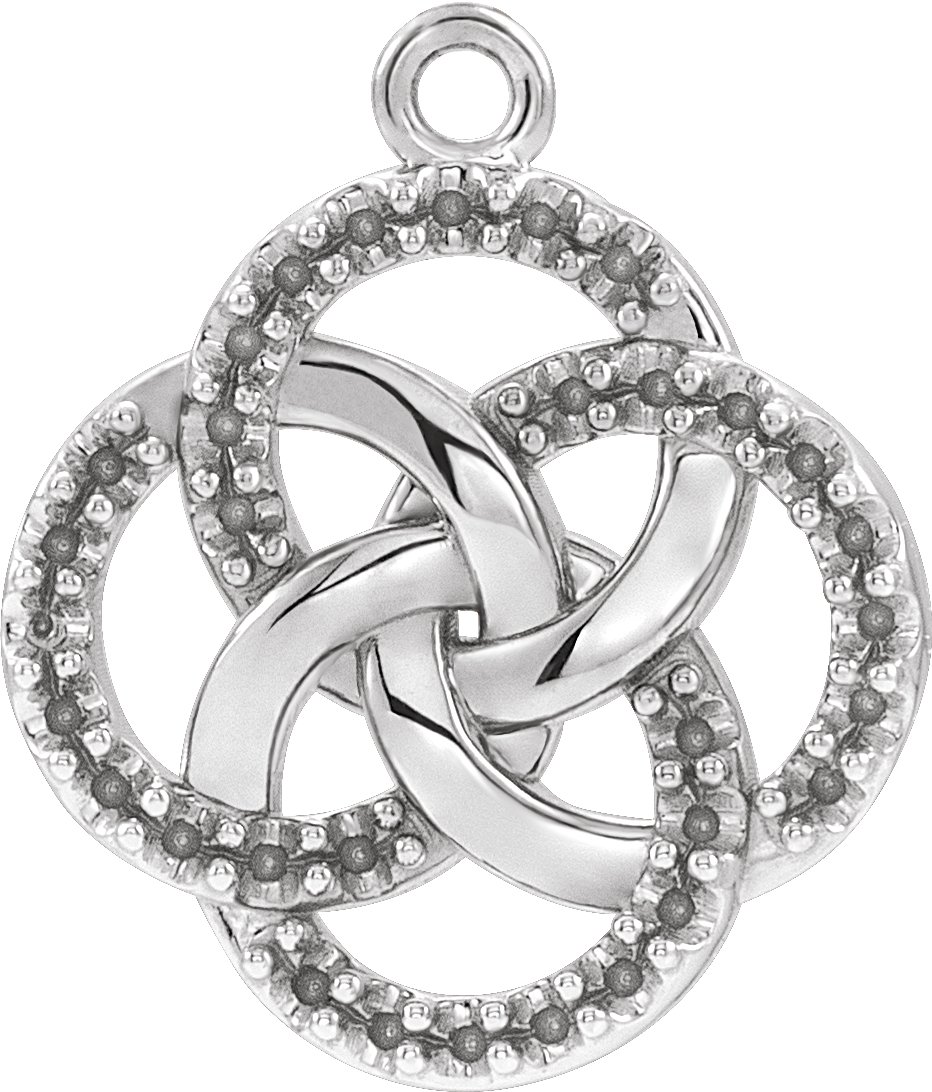 Five-Fold Celtic-Inspired Necklace or Pendant