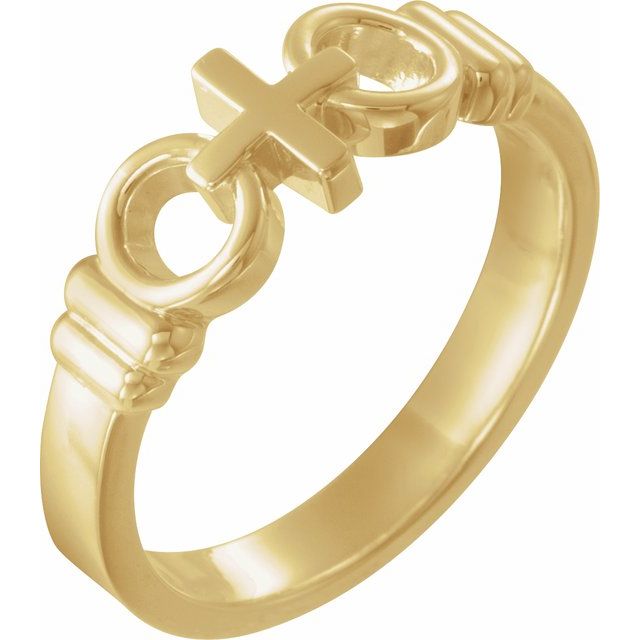 14K Yellow Joined By Christ™ Ring