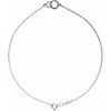 Sterling Silver Interlocking Circle Bracelet Ref 15697157