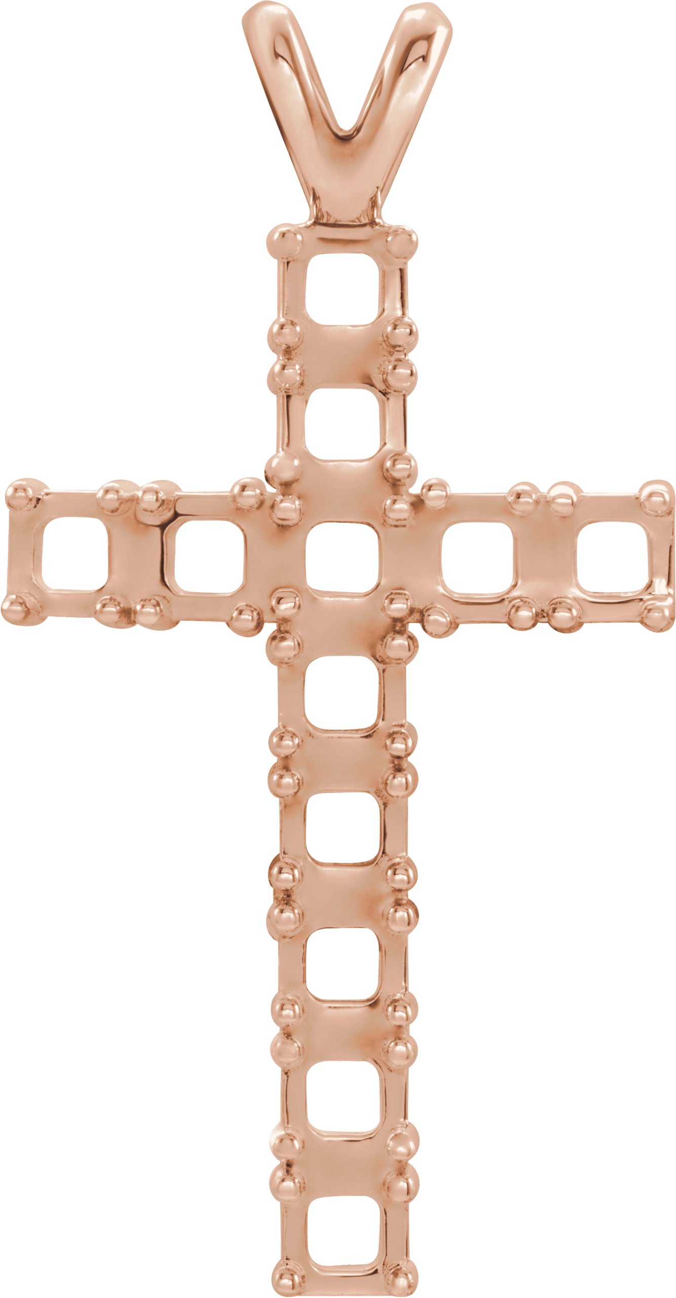 Accented Cross Pendant
