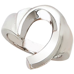 14K White Freeform Remount Ring