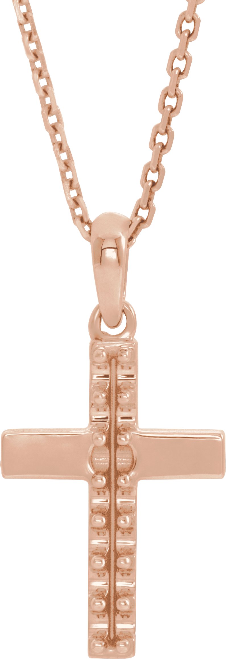 Accented Cross Necklace or Pendant