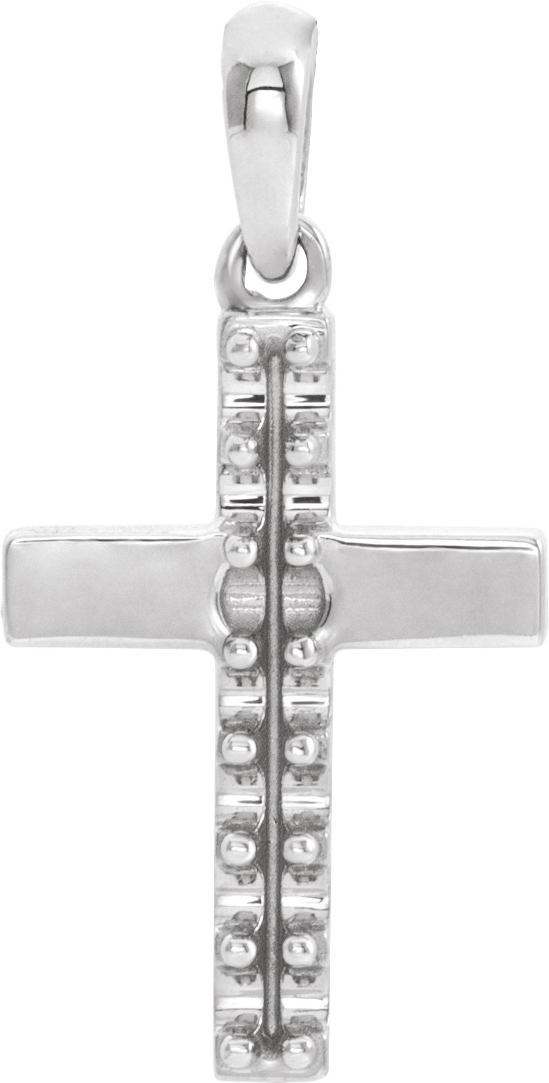 Accented Cross Necklace or Pendant