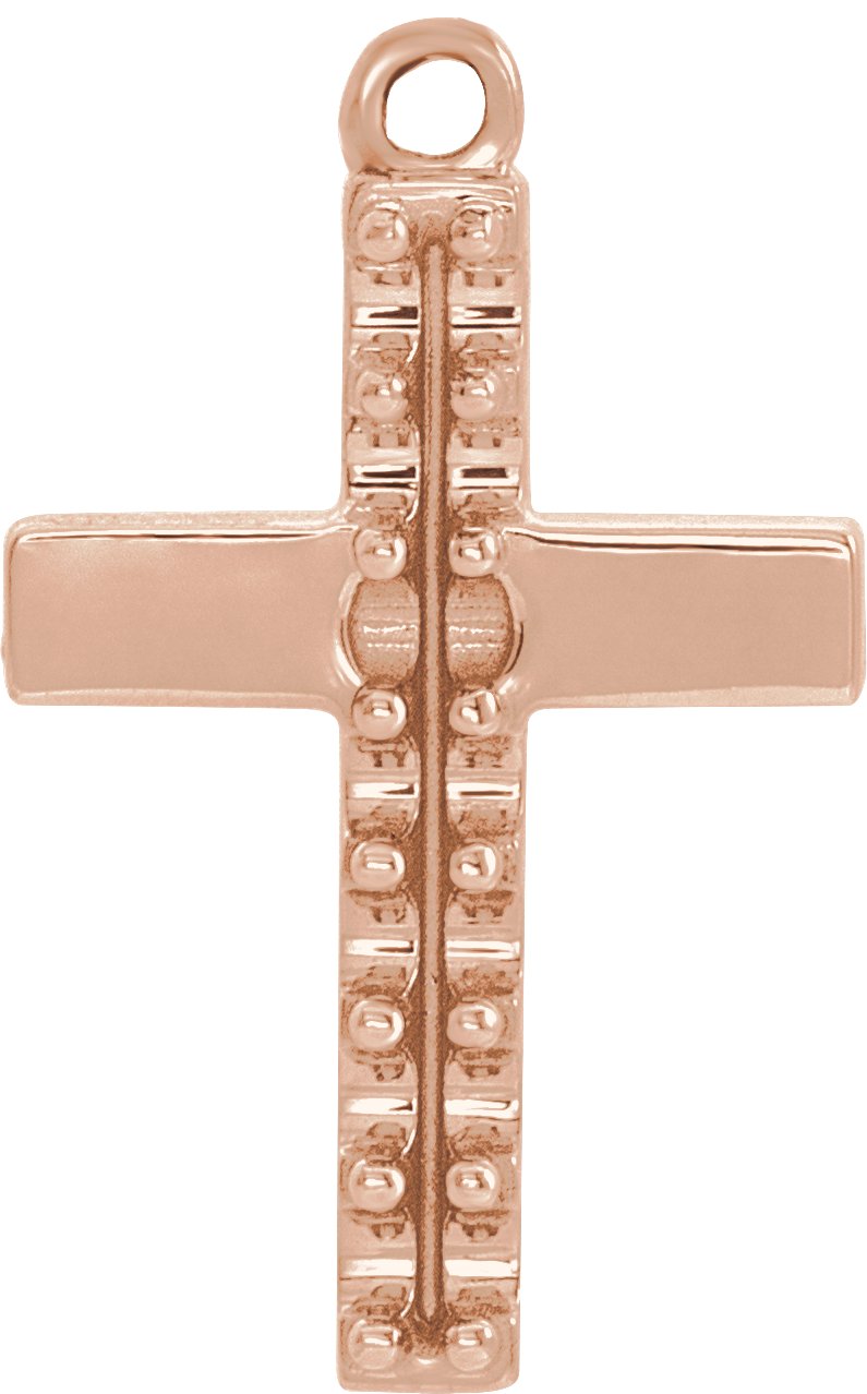 Accented Cross Dangle