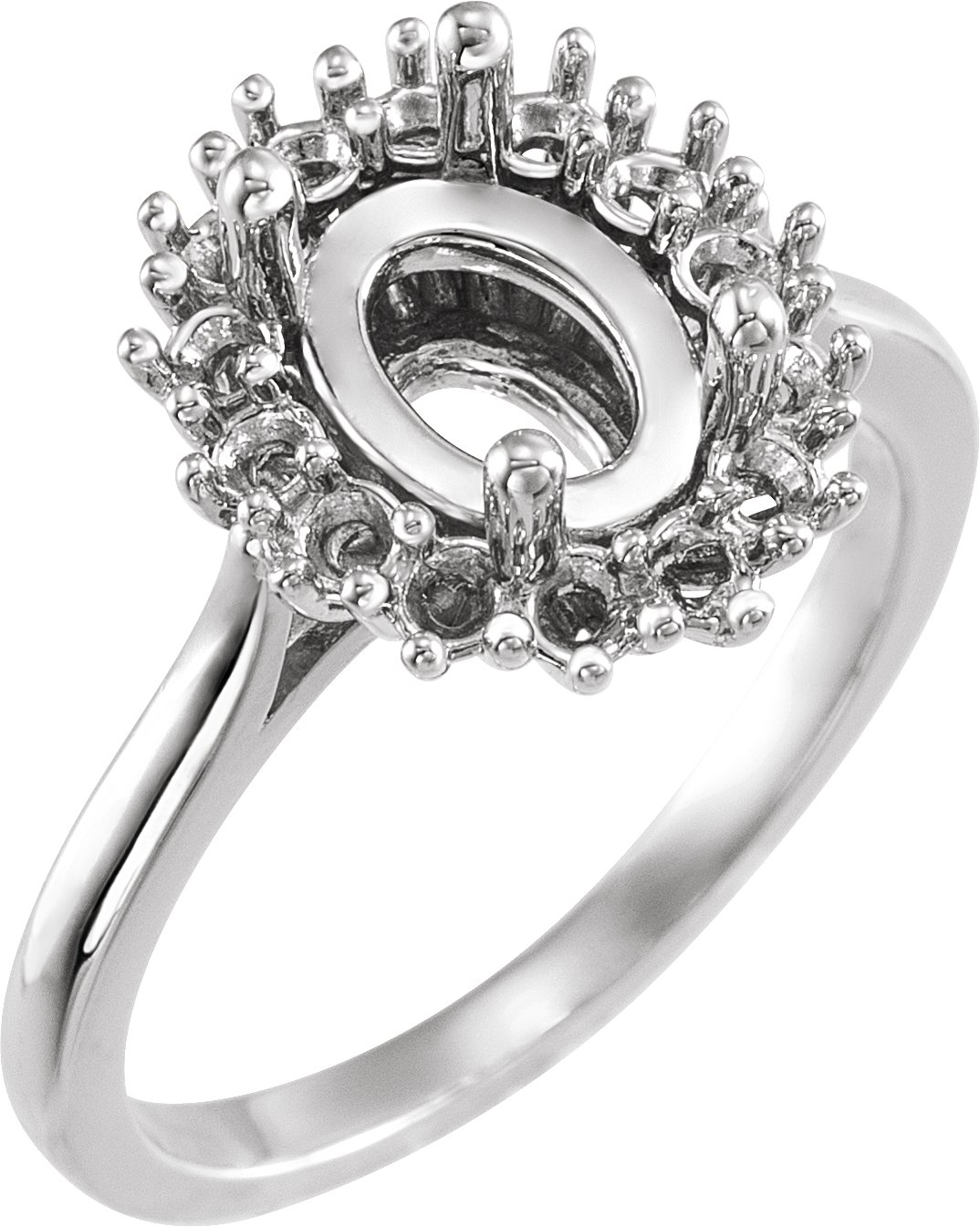 Halo-Style Cabochon Ring