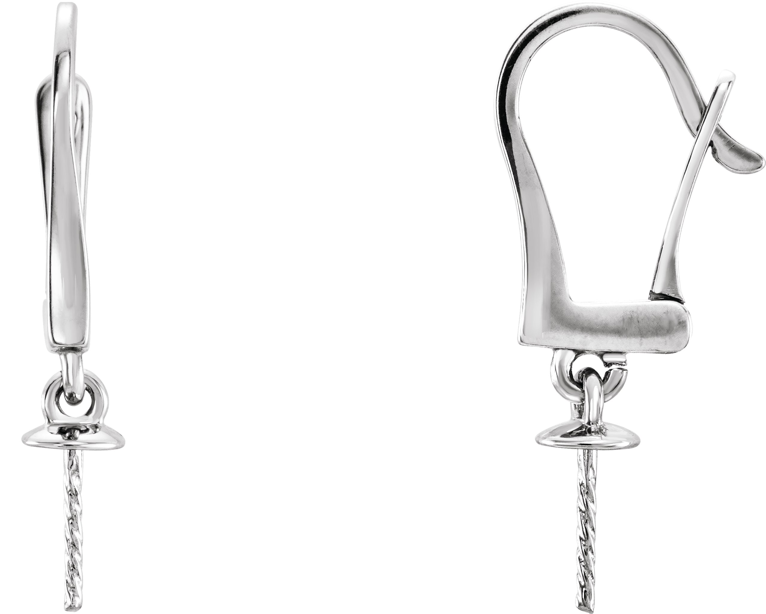 Click-In Pearl Earrings