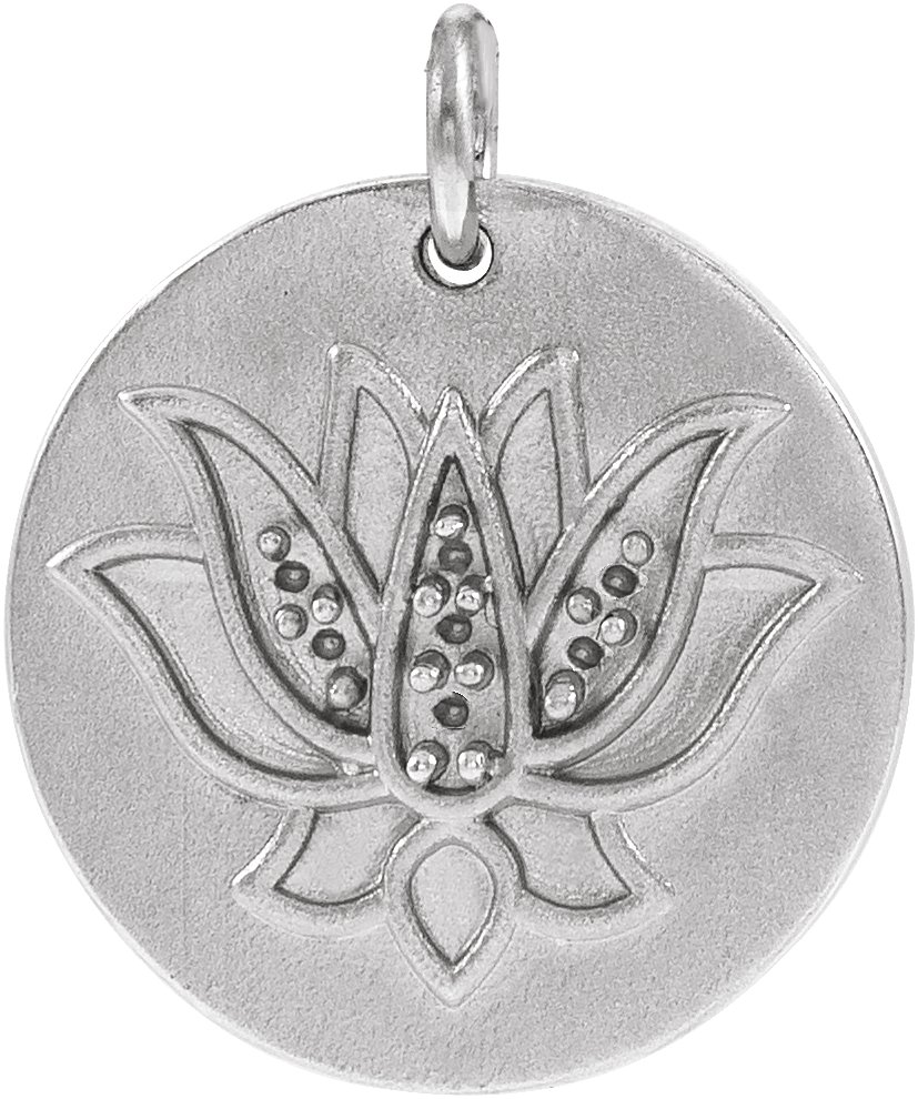 Lotus Necklace or Pendant